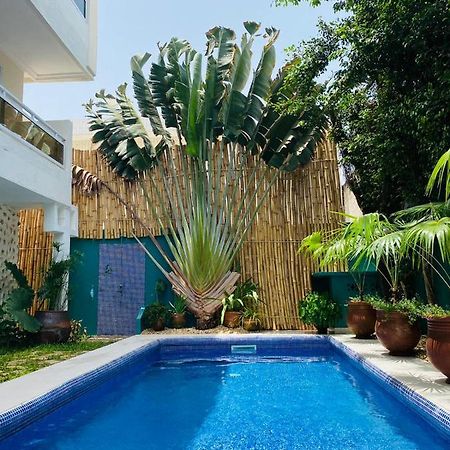 L'Oasis Guesthouse Cotonou Exterior foto